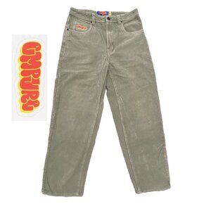 EUC Empyre Light Green Corduroy